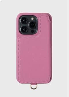 新品 DEMIU iPhone14pro ケース　Poche Flat ピンクのサムネイル