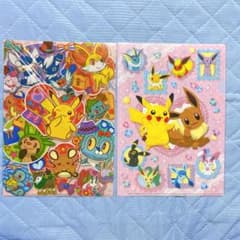 ポケモンセンター クリアファイル ピカチュウ イーブイ ニンフィア