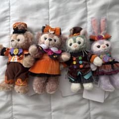 ダッフィー&フレンズ　ハロウィン　ぬいぐるみバッチのサムネイル