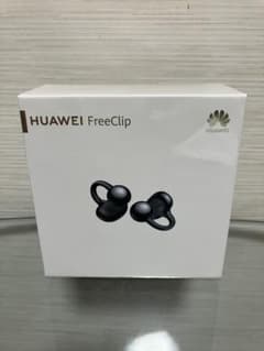 新品】HUAWEI FreeClip ワイヤレスイヤホン T0017 ブラック - メルカリ