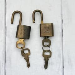LOUIS VUITTON カデナ 南京錠＆鍵セット 306・302 まとめ売り - メルカリ