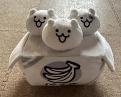 にゃんこ大戦争　BIGぬいぐるみ　猫の箱詰め