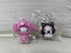 (新品未使用)マイメロディ ミニフィギュア 2種セットのサムネイル