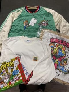 新品未使用】SAPEur ビックリマンスカジャン ロンTシャツLサイズ2点