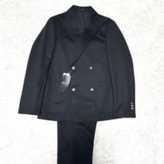 オシャレさん必見！【未使用タグ付】パジャマダブルブレザー セットアップ 黒 XL オシャレさん必見！【未使用タグ付】パジャマダブルブレザー