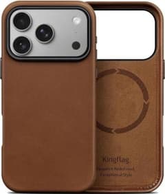 신품 kingflag iPhone18 Pro Max 가죽 MagSafe