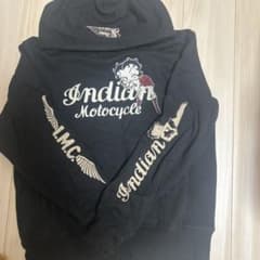 Indian Motocycle × Betty Boop パーカーのサムネイル