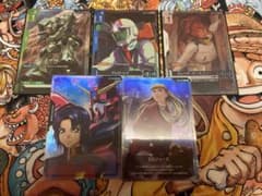 ガンダムカードゲーム　アムロ　スレッタ　ザクⅡ パラレル　アスラン　リリーナのサムネイル