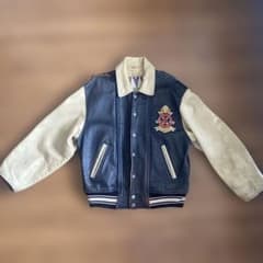 AVIREX レア vintage 本革 レザースタジャン ワッペン USA - メルカリ