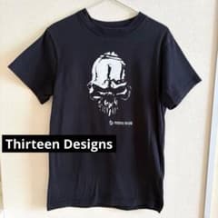 【Thirteen Designs】 スカル Tシャツのサムネイル