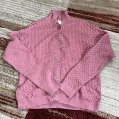 H&M ピンク カーディガン 122/128cmのサムネイル