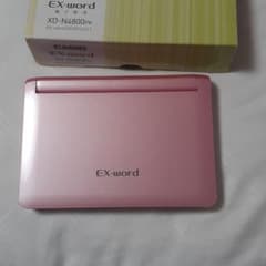 値下　電子辞書CASIO XD-N4800PKのサムネイル