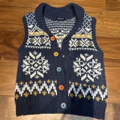 BEAMS mini 北極デザイン ベスト 130のサムネイル