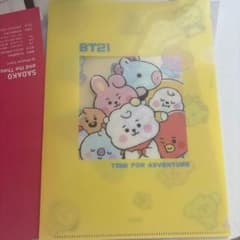 BT21 クリアファイル TIME FOR ADVENTUREのサムネイル