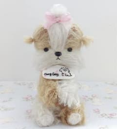 愛おしいシーズー ぬいぐるみ テディパピー アーティストベア 海外作家様 犬 愛おしいシーズー ぬいぐるみ テディパピー アーティストベア 海外作家