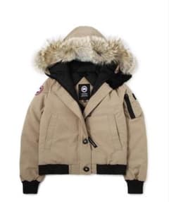 試着のみ⭐︎】CANADA GOOSE ベージュ ダウンジャケット希少ファーXS 