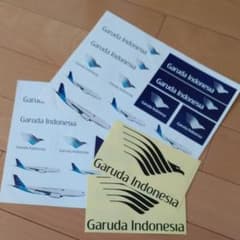 ガルーダインドネシア航空シール・ステッカーのサムネイル