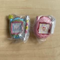 たまごっち　ミニチュアチャームコレクション3　赤いまめっち　ウラめめっちのサムネイル