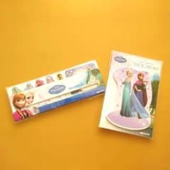 Disney Frozen 아나운서와 눈의 여왕 메모 & 스티커 메모 세트