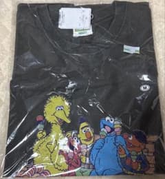 セサミストリート ヴィンテージTシャツ グレー BTSジンくん着用 M