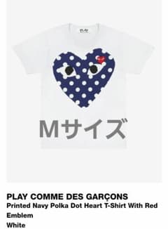 Mサイズ PLAY COMME des GARÇONS ドット柄Tシャツ - メルカリ