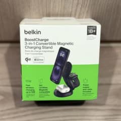 【ウーロン様専用】Belkin 折り畳み式 3in1ワイヤレス充電器のサムネイル