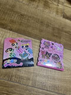 パワーパフガールズ＆サンリオ おはじきシールフレークセットのサムネイル