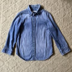 Spick and spanデニム長袖ボタンアップシャツのサムネイル