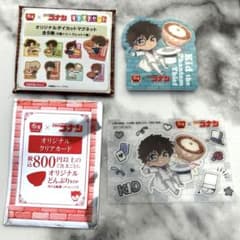すき家 コナン マグネット カード 怪盗キッド セットのサムネイル