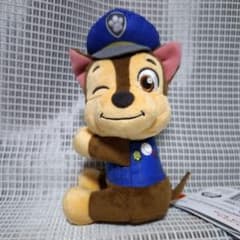 パウ・パトロール くっつき ぬいぐるみ　チェイス