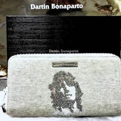 ダルタンボナパルト 長財布 希少 スワロフスキー 格安 美品 本物のサムネイル