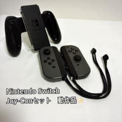 Nintendo Switch 純正 Joy-Conグレー 5点セット 動作品① - メルカリ