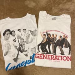 GENERATIONS ライブTシャツ 2枚セットのサムネイル