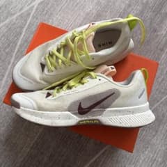Nike☆ナイキスニーカーW JUNIPER TRAIL3ホワイト/ライム25㎝のサムネイル
