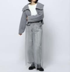 《nikoand…》【セルフカット シアーカバーパンツ】のサムネイル