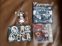 Demon Slayer x Pizza-La Collaboration Strap Sticker Acrylic Stand set