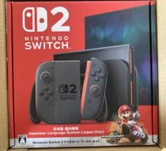 Nintendo Switch 2 日本語専用 マリオカートセット。レシート付き
