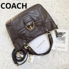 vintage coach old archive キャンベル ブラウン - メルカリ