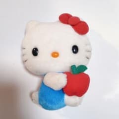 ハローキティ キティ りんご ぬいぐるみ マスコット 昭和レトロ レア
