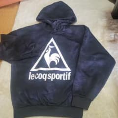 【再値下/新品/未着用】le coq sportif フード付パデッドパーカー 再値下/新品/未着用】le coq sportif フード付パデッドパーカー