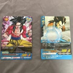 ドラゴンボール データカードダスZ2 ベジータ 孫悟空セットのサムネイル