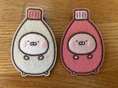 ちびちびうさまる フェルトバッチ うさまる うさこのサムネイル