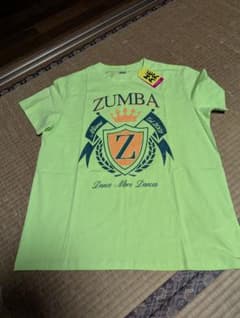 ZUMBA 蛍光グリーン ズンバTシャツ M／ｌサイズのサムネイル