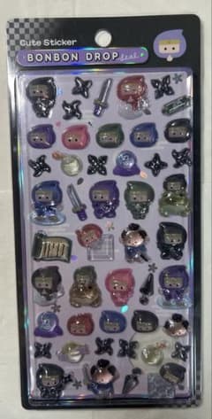 忍者ボンボンドロップシール［正規］［新品］のサムネイル