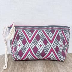 チアパス刺繍ポーチ　メキシコ直輸入のサムネイル