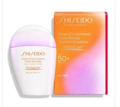 SHISEIDO 어번 트리플 뷰티 선케어 에멀젼 무두질 무첨가