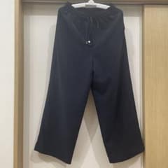 L.P. ワイドパンツ ネイビー Mサイズのサムネイル