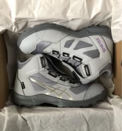 ASICS 安全靴 限定グレー×バーチCP604 GORE-TEX 27cm - メルカリ