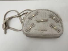 JILL BY JILLSTUART リボン　ショルダーバッグ　ベージュ