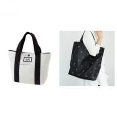 【X-girl、サンリオ付録】スウェットトートBAGとエコバックのサムネイル